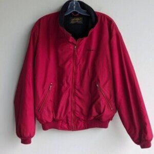 Vintage Eddie Bauer fleece lined jacket